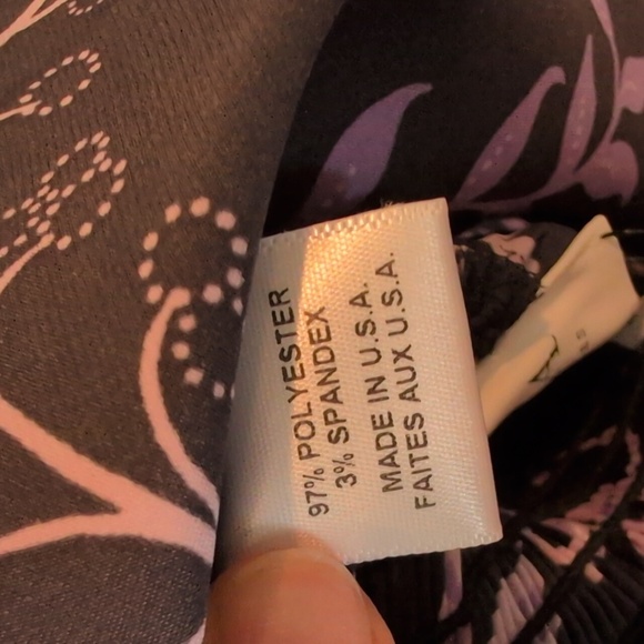 MISA Los Angeles Jumpsuit - Purple and Black Laya - Picture 3 of 4